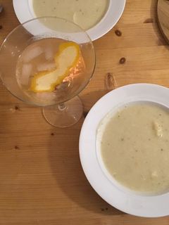 Blumenkohl-Mandel-Suppe Rezepthauptbild