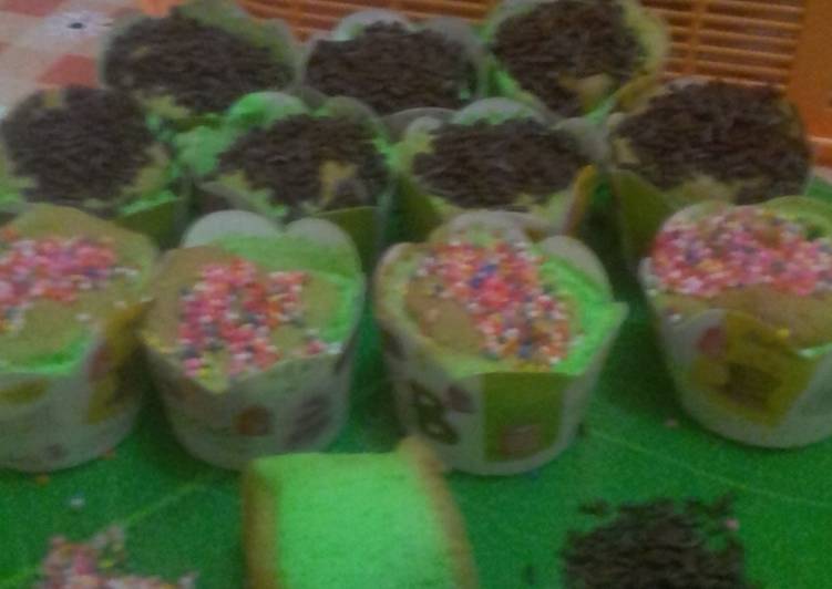 Chiffon putih telur in cup ala cik tin