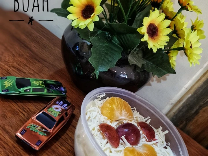 Cara Mudah Menyiapkan Resep Salad buah yogurt yang Bikin Ngiler Anti Ribet, Sempurna