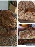 Hogaza de Espelta con Nueces, Pasas y Semillas