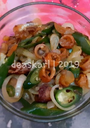 Foto resep Cumi asin cabe ijo