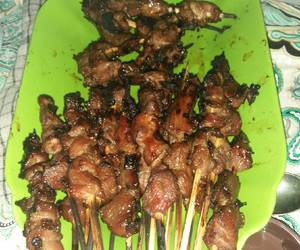 Resep mudah Sate kambing sambal kecap😋 Gurih Mantul