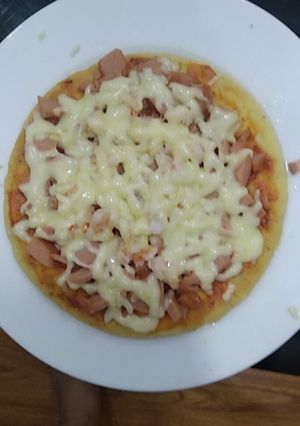 Hình của món Pizza phô mai.