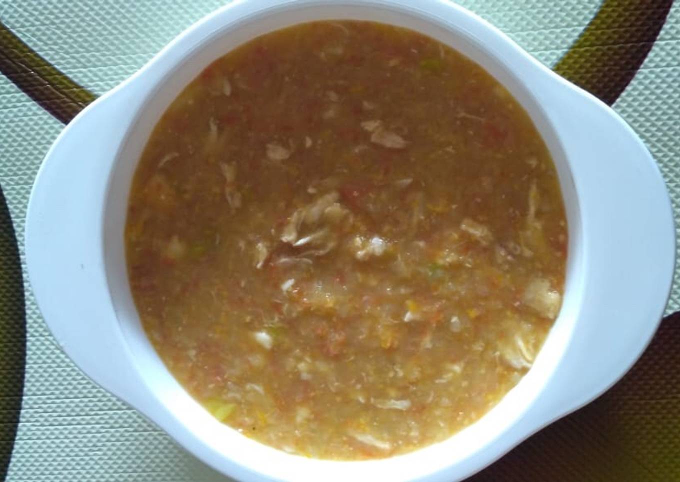 Mpasi 8m+ cream soup ayam