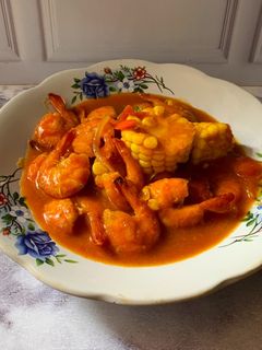 Foto resep Udang Saus Padang
