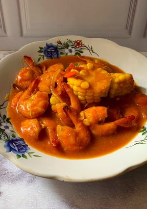 Foto resep Udang Saus Padang
