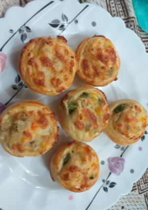 عکسی از دستور رول پیتزا