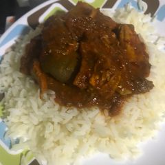 A picture of Goat Meat Stew.