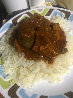 A picture of Goat Meat Stew.