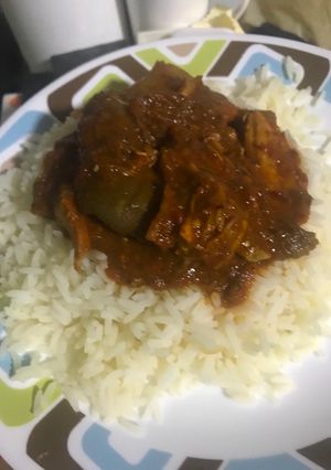 A picture of Goat Meat Stew.