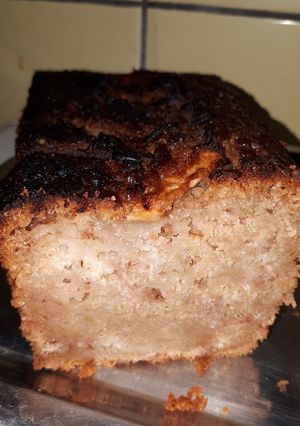 Una foto de Budín de manzanas 🍏