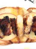 Baked Pork Belly In Abalone Scallop Sauce