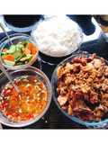 Vietnamese Grilled Pork with Vermicelli (Bún thịt nướng)