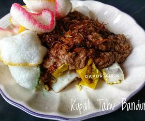 Resep Terbaru Kupat Tahu Bandung Enak Sederhana