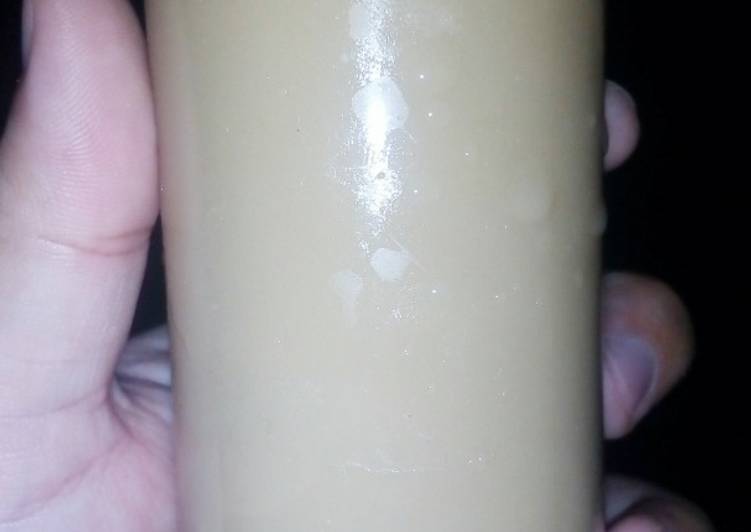 Resep Milky latte topping boba Anti Gagal