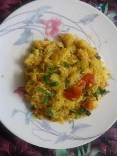 वेज पुलाव (Veg pulav recipe in hindi) रेसिपी मुख्य फोटो