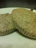 Muffins de banano con nueces