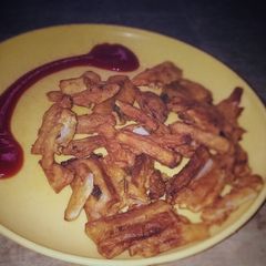 A picture of Potato Fritters.