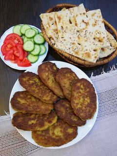 عکسی از دستور کتلت گوشت😍