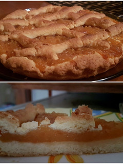Una foto de Pastafrola con dulce de batata