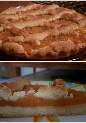 Una foto de Pastafrola con dulce de batata