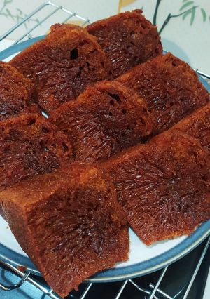 Foto resep Bolu Karamel / Bolu Sarang Semut Panggang