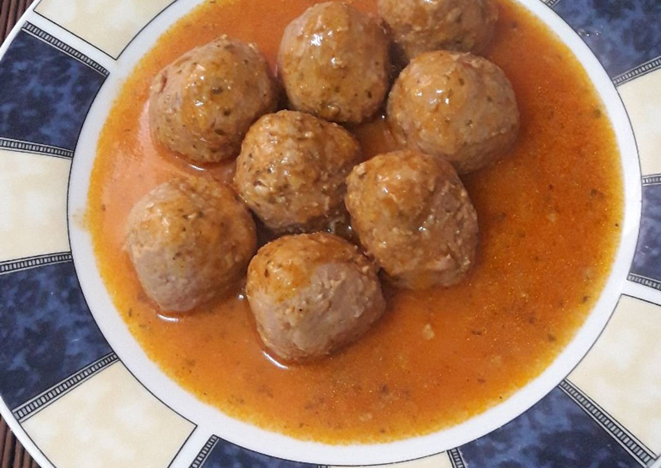 Albóndigas barbacoa