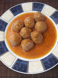 Una foto de Albóndigas barbacoa