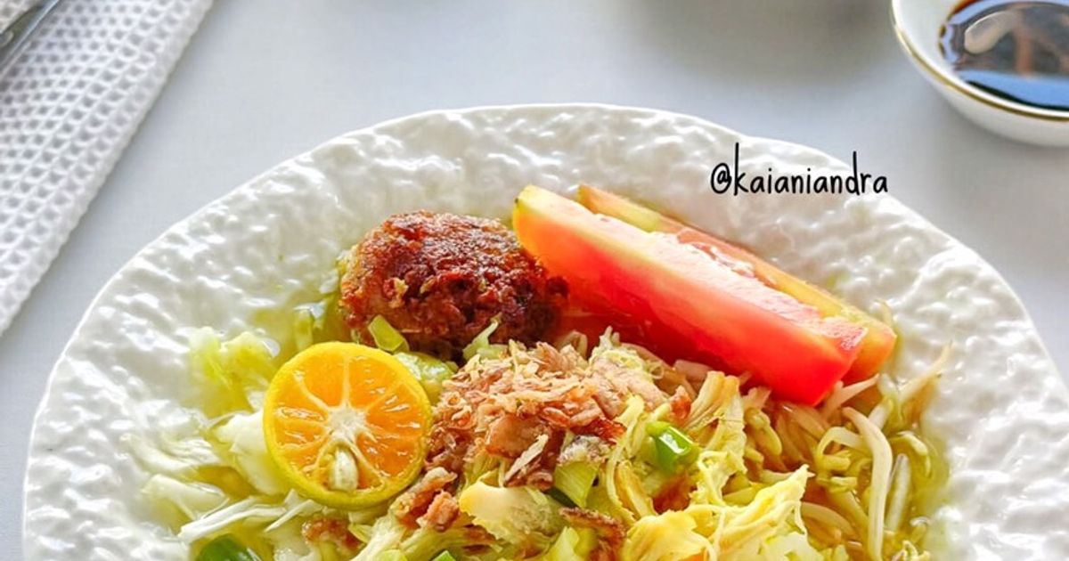 Soto Ayam Lamongan (Kuah Bening)