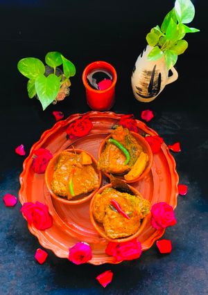 কাতলা মাছের কালিয়া (Katla Machher Kalia recipe in Bengali) রেসিপির প্রধান ছবি
