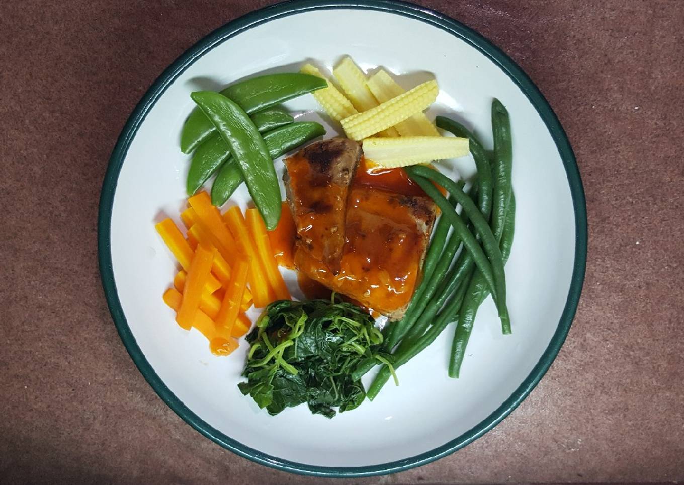STEAK TUNA Saus Ala Cp