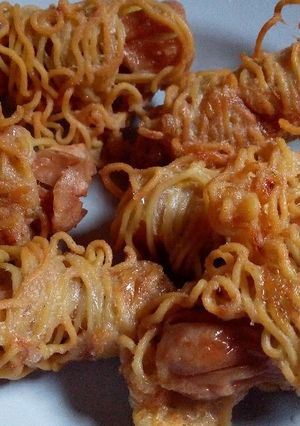Foto resep Sosis Gulung Mie Instan