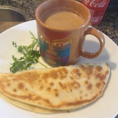 A picture of Desi Quesadilla for.75 cents.