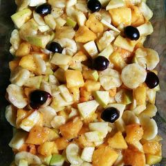 Mix fruit punch chaat A picture of Mix fruit punch chaat.