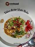 *Tahu Acar khas Solo*
