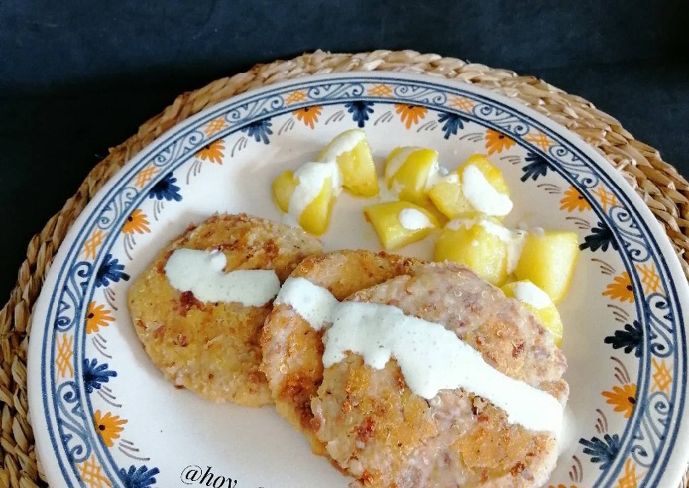 Burger de alubias pintas