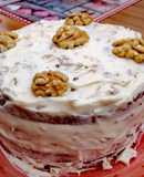 Torta de zanahoria (carrot cake) Fácil y rico!!