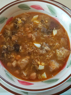 Una foto de Sopa de menudillos de pollo