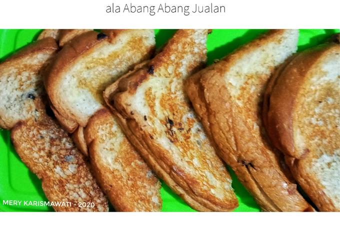 Resep Roti Bakar Teflon ala Abang Jualan Anti Gagal, Sempurna