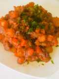 #papa Mollejitas estofadas con papas serranitas