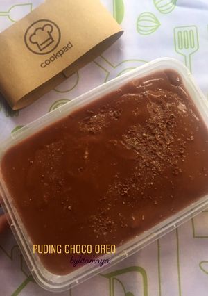 Foto resep Puding choco oreo