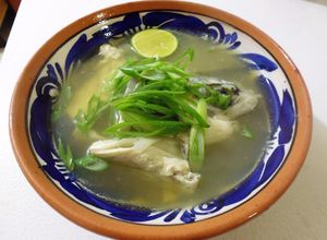 Una foto de Arajiru de Seabass (シーバスのあら汁)