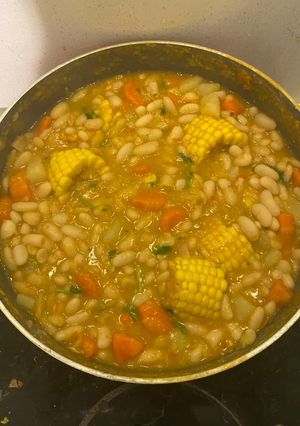 Una foto de Caraotas / Frijoles / Porotos blancos