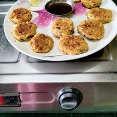 A picture of Banana Tikkis.
