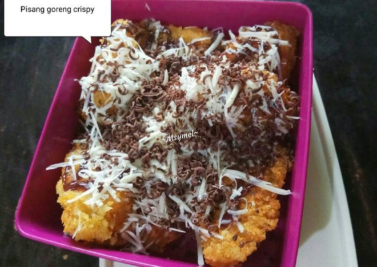 Pisang goreng crispy