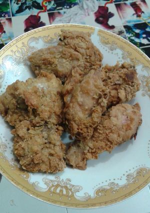 Foto resep Ayam crispy ala KFC simpel