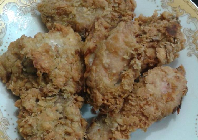 Bagaimana Menyiapkan Ayam crispy ala KFC simpel, Bisa Manjain Lidah