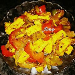 A picture of Chilly Paneer Veg on my style.