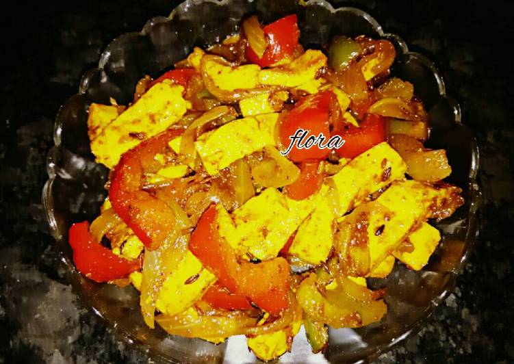 Chilly Paneer Veg on my style