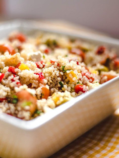 Una foto de Ensalada de quinoa